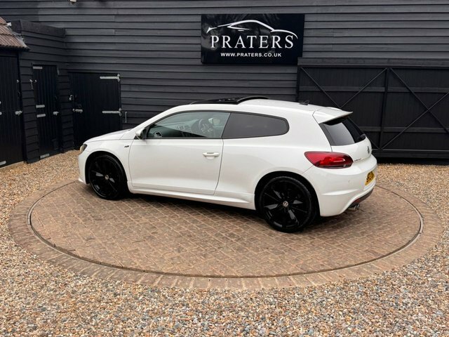 Volkswagen Scirocco Tdi R-line Hatchback White #6