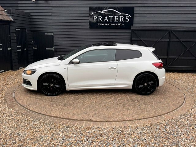 Volkswagen Scirocco Tdi R-line Hatchback White #4