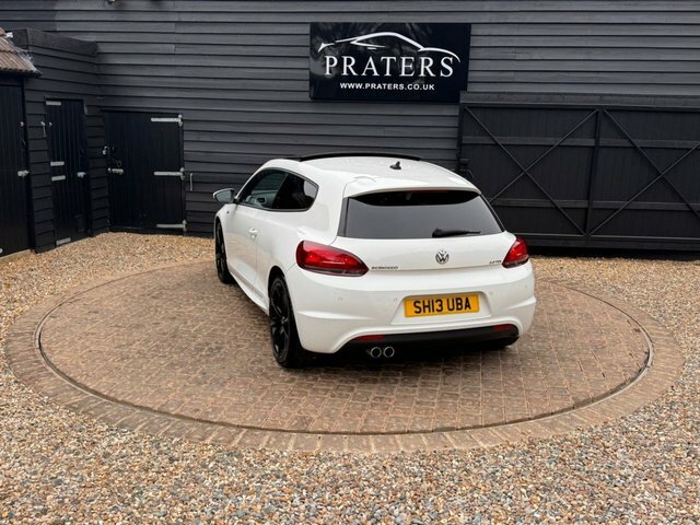 Volkswagen Scirocco Tdi R-line Hatchback White #2