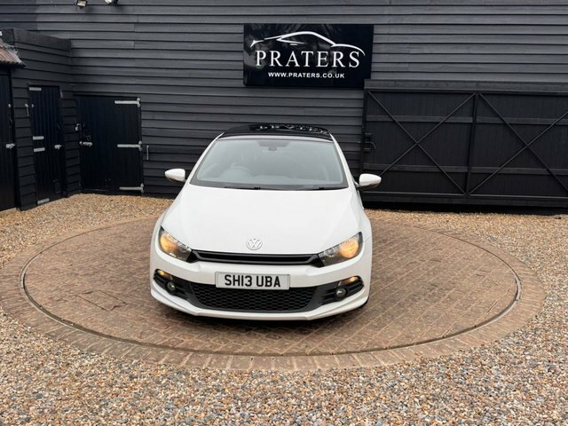 Volkswagen Scirocco Tdi R-line Hatchback White #3