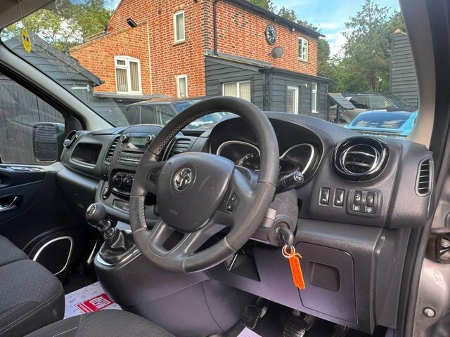 Vauxhall Vivaro Campervan 201616 Silver #11
