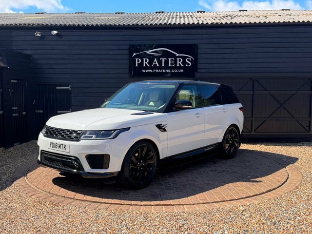 Land Rover Range Rover Sport Sd V6 Hse Suv White #3