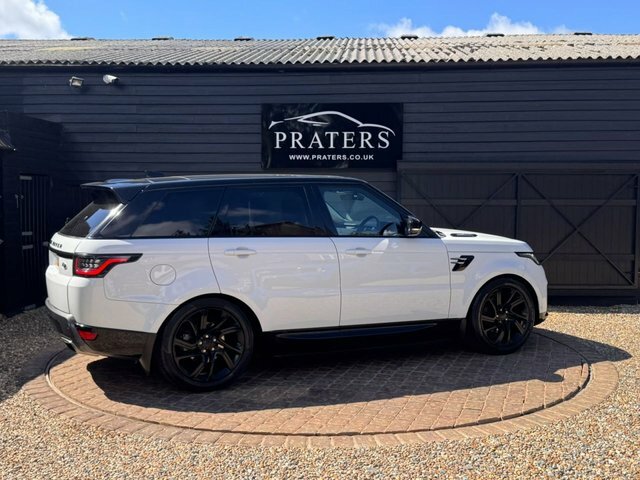 Land Rover Range Rover Sport Sd V6 Hse Suv White #4