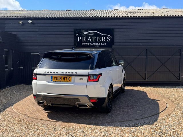 Land Rover Range Rover Sport Sd V6 Hse Suv YD18MTK White #6
