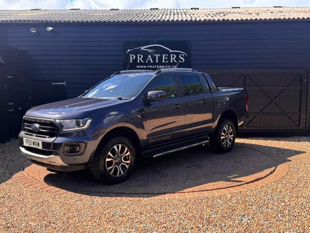 Ford Ranger Ecoblue Wildtrak Pickup Double Grey