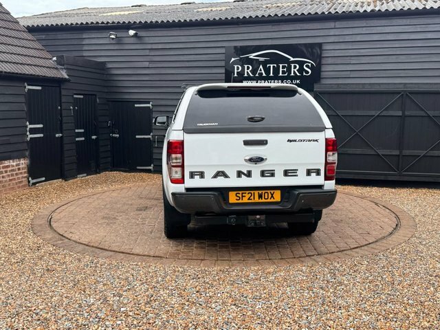 Ford Ranger Ecoblue Wildtrak Pickup Double White #3