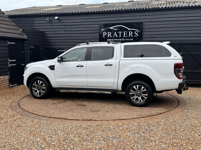 Ford Ranger Ecoblue Wildtrak Pickup Double White #6
