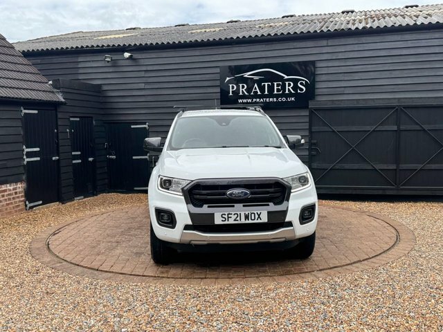 Ford Ranger Ecoblue Wildtrak Pickup Double White #4