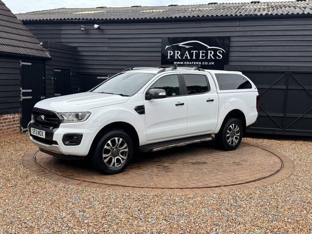 Ford Ranger Ecoblue Wildtrak Pickup Double White #2