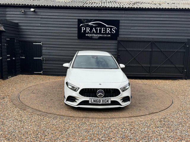 Mercedes-Benz A Class A200 Amg Line Executive LN68XGK White #2