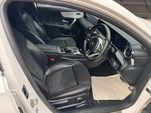 Mercedes-Benz A Class A200 Amg Line Executive LN68XGK White #3