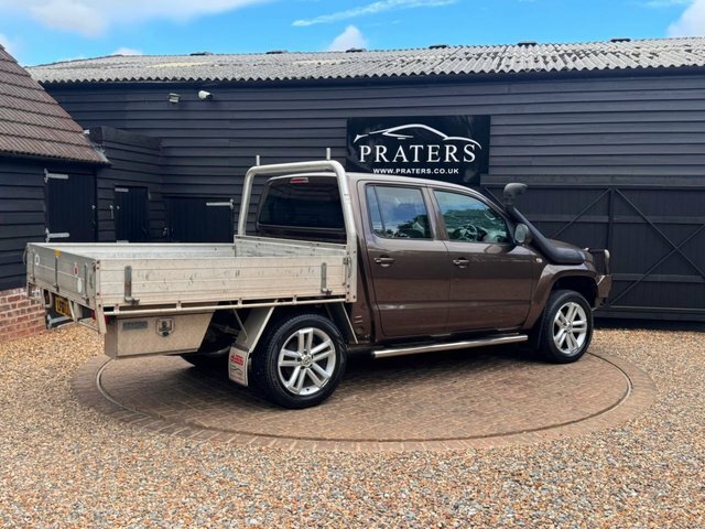 Volkswagen Amarok Bi Turbo Tray Back Brown #3