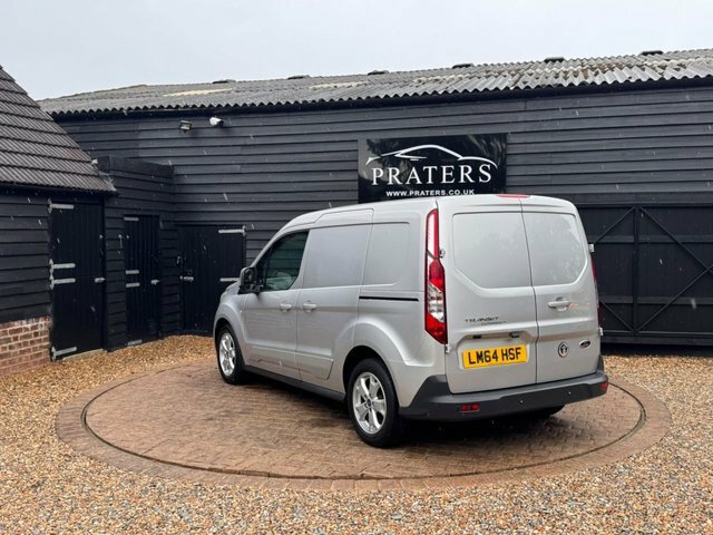 Ford Transit Connect Connect Connect 1.6 200 Pv 74 Bhpfinance Availa Silver #13