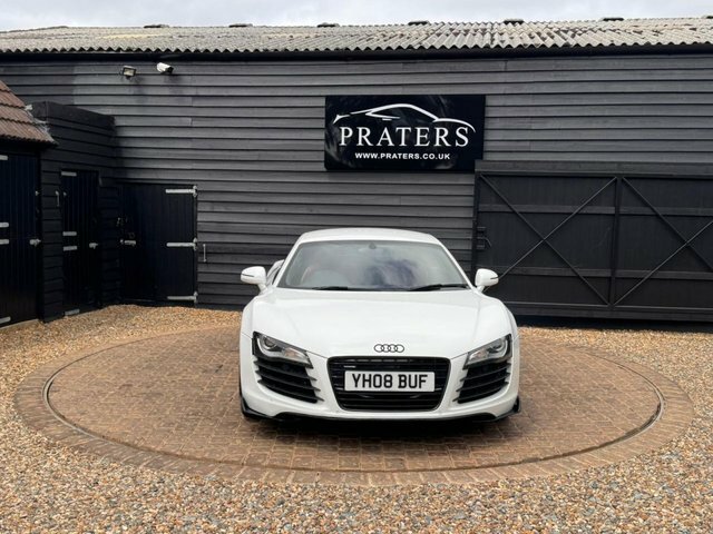 Audi R8 Fsi V8 Coupe White #3