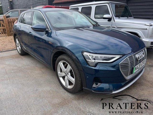 Audi E-tron Technik Suv Blue