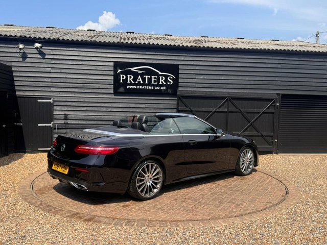 Mercedes-Benz E Class E220d Amg Line Cabriolet Black #3