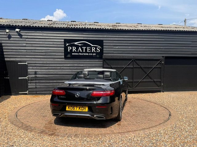 Mercedes-Benz E Class E220d Amg Line Cabriolet Black
