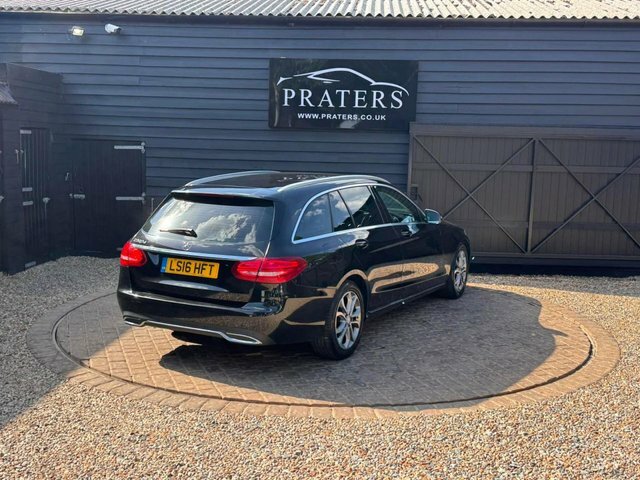 Mercedes-Benz C Class C220d Sport Estate Black #5