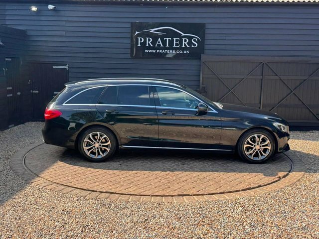 Mercedes-Benz C Class C220d Sport Estate Black #3