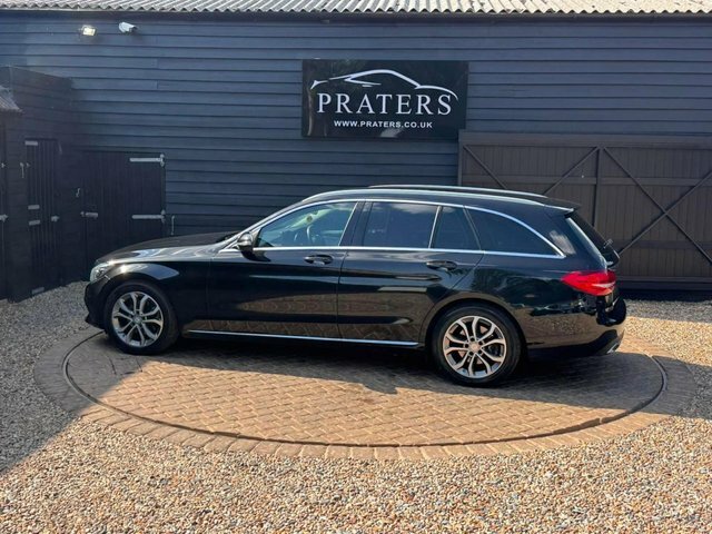 Mercedes-Benz C Class C220d Sport Estate Black #4