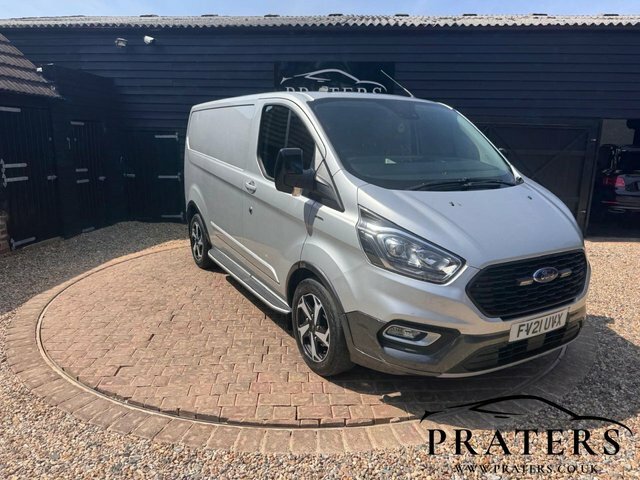 Ford Transit Custom 300 Ecoblue Active Panel Silver