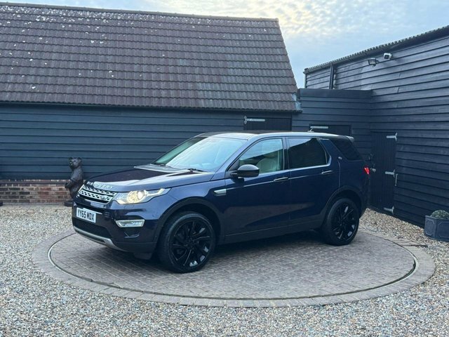 Land Rover Discovery Sport Sd4 Hse Luxury Suv Blue #2