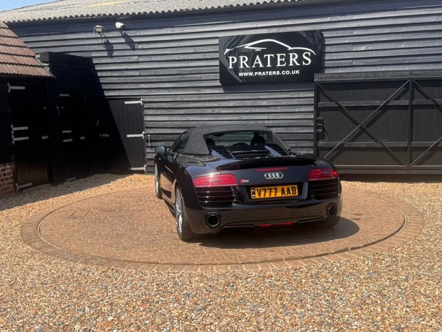 Audi R8 5.2 Fsi V10 Spyder 525 S-tronic Quattro Black #13