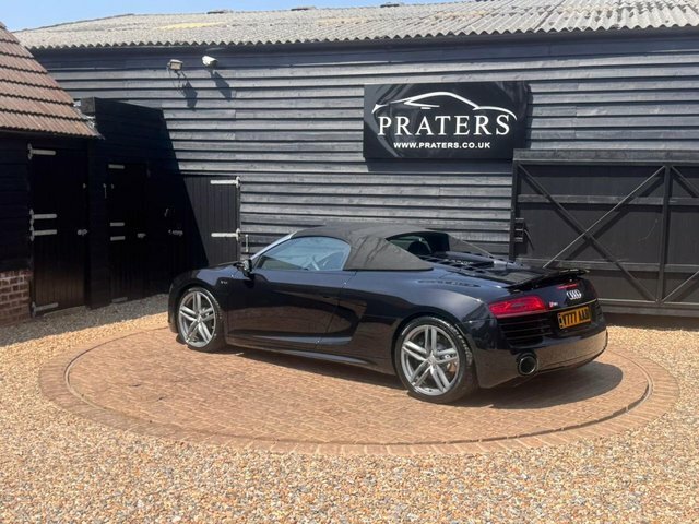 Audi R8 5.2 Fsi V10 Spyder 525 S-tronic Quattro Black #22