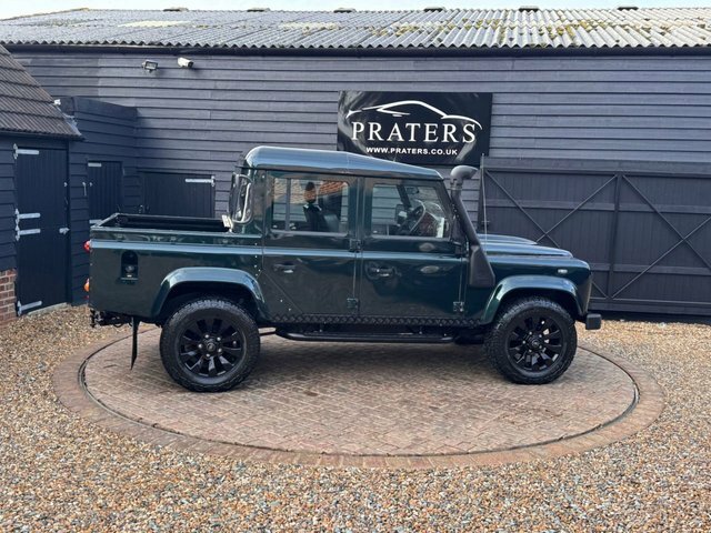 Land Rover Defender 110 Tdci County Pickup Double Green #2