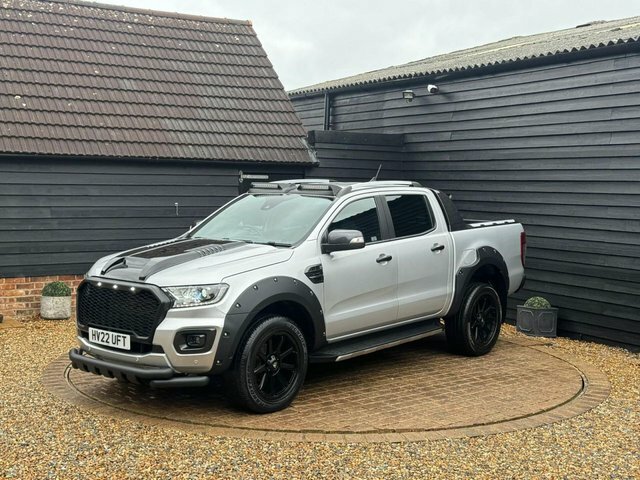 Ford Ranger Ecoblue Wildtrak Pickup Double Silver #2