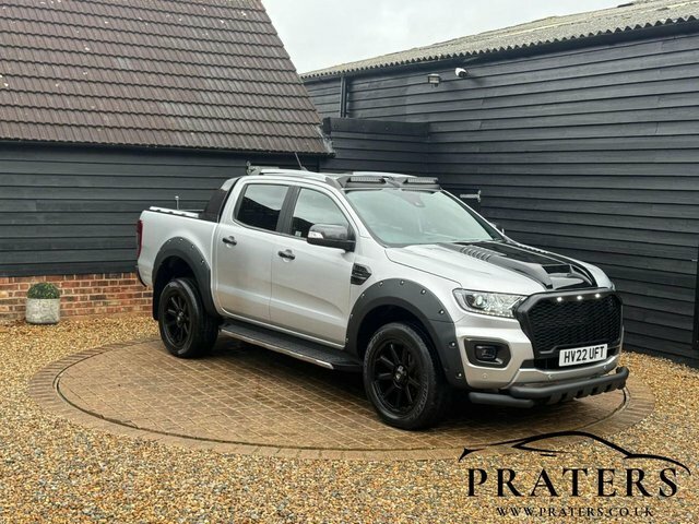 Ford Ranger Ecoblue Wildtrak Pickup Double Silver