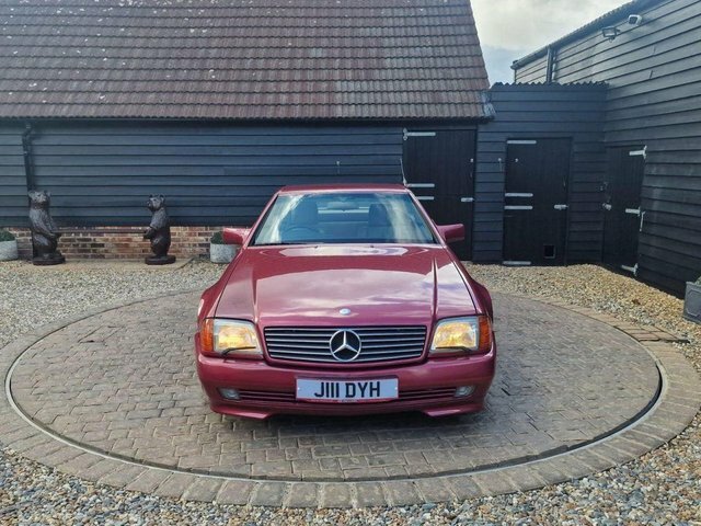 Mercedes-Benz SL Class 190 Bhp Red #2