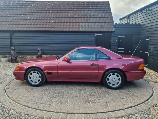 Mercedes-Benz SL Class 190 Bhp Red #4