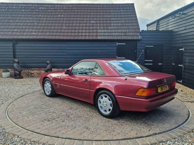 Mercedes-Benz SL Class 190 Bhp Red #6