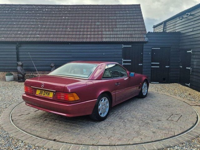 Mercedes-Benz SL Class 190 Bhp Red #5