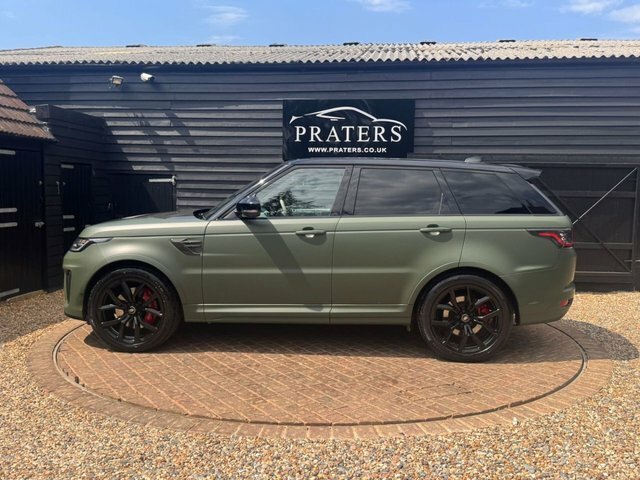 Land Rover Range Rover Sport P575 V8 Svr Suv Blue #6