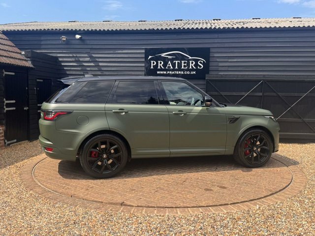 Land Rover Range Rover Sport P575 V8 Svr Suv Blue #5