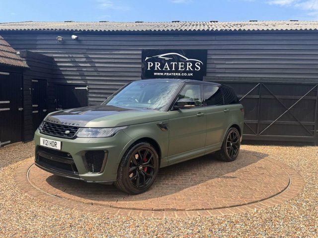 Land Rover Range Rover Sport P575 V8 Svr Suv Blue #2