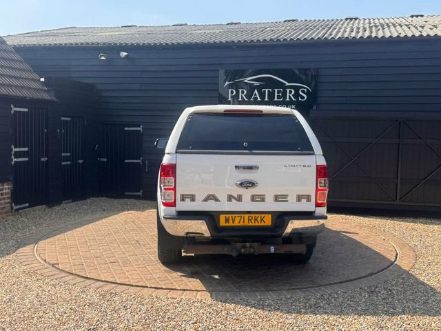 Ford Ranger Ecoblue Limited Pickup Double White #4