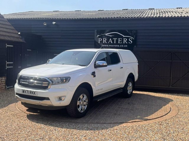 Ford Ranger Ecoblue Limited Pickup Double White #2