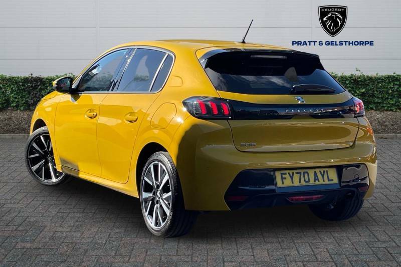 Peugeot 208 1.2 Puretech 100 Allure - 2020 70 FY70AYL Yellow #3
