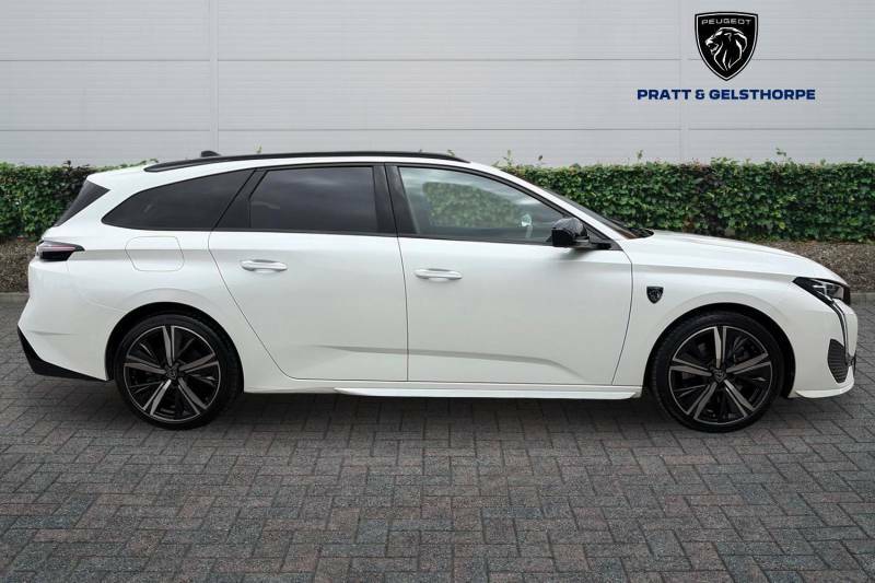 Peugeot 308 SW 1.6 Plug-in Hybrid Gt Premium E-eat8 - 2022 7 FY72DBU White #4