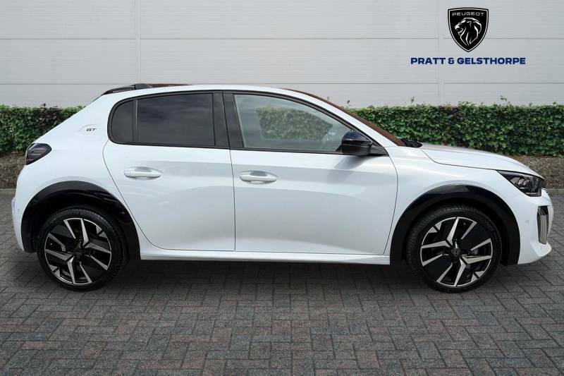 Peugeot 208 1.2 Hybrid 145 Gt Premium E-dsc6 - 2025 25 KK25GVU White #4