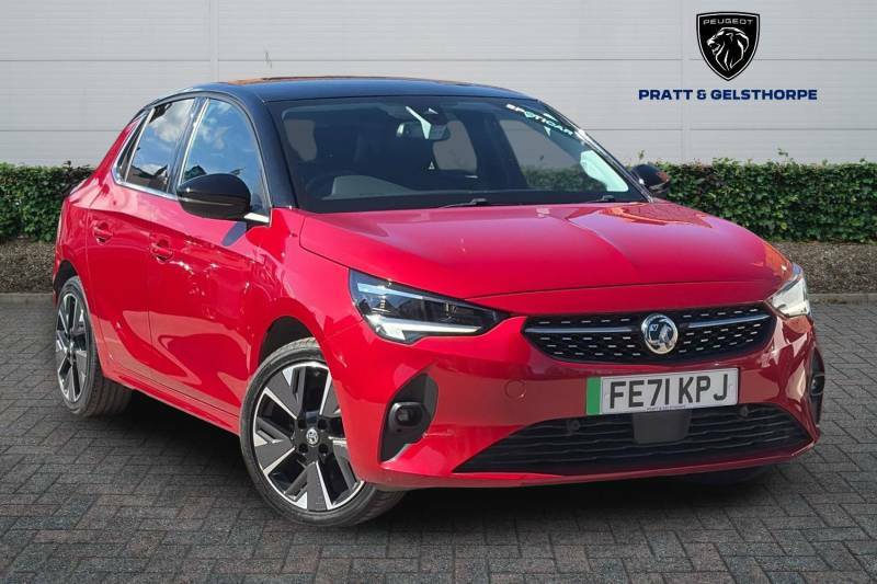 Vauxhall Corsa-e 100Kw Elite Nav Premium 50Kwh 7.4Kwch - Red