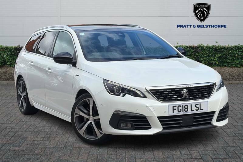 Peugeot 308 SW 2.0 Bluehdi 180 Gt Eat8 White