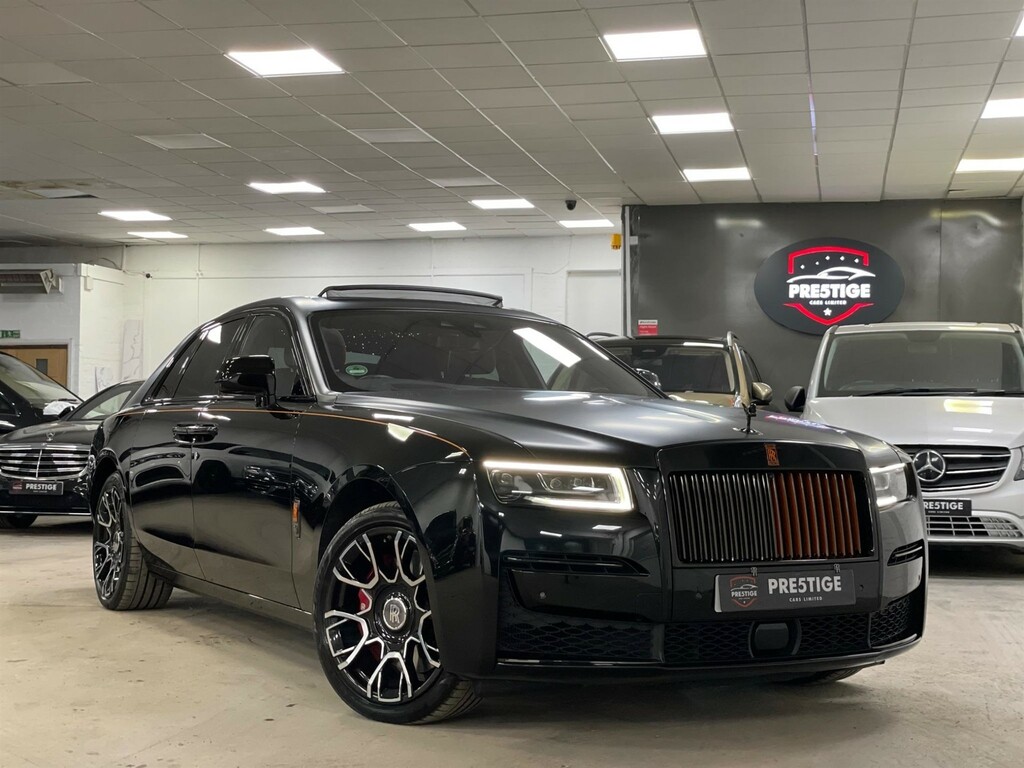 Rolls-Royce Ghost V12 Black Badge Black #4