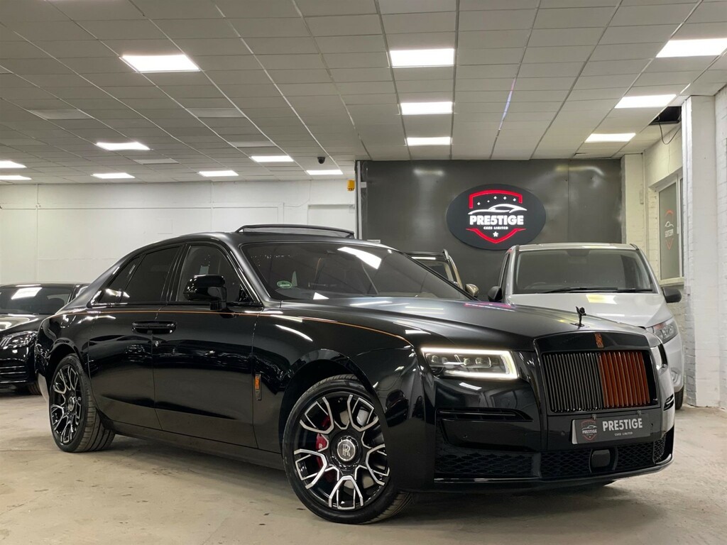 Rolls-Royce Ghost V12 Black Badge Black