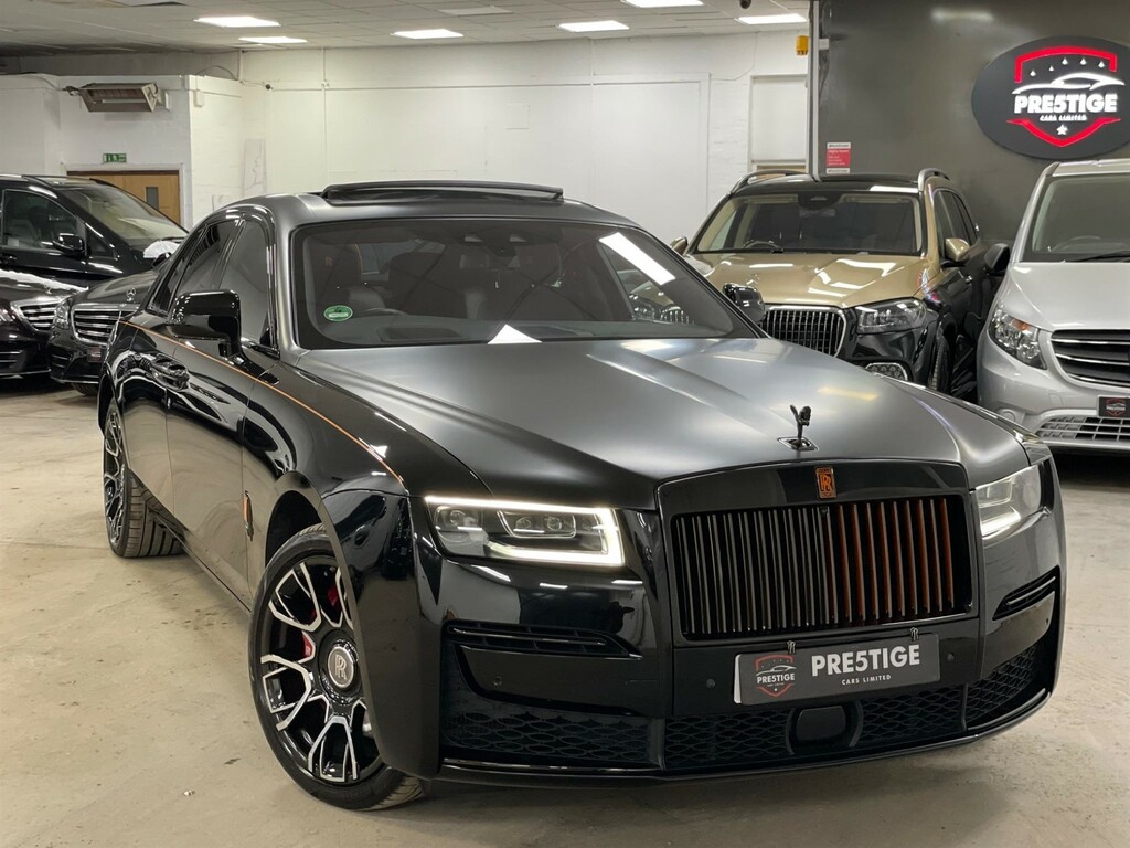 Rolls-Royce Ghost V12 Black Badge Black #5