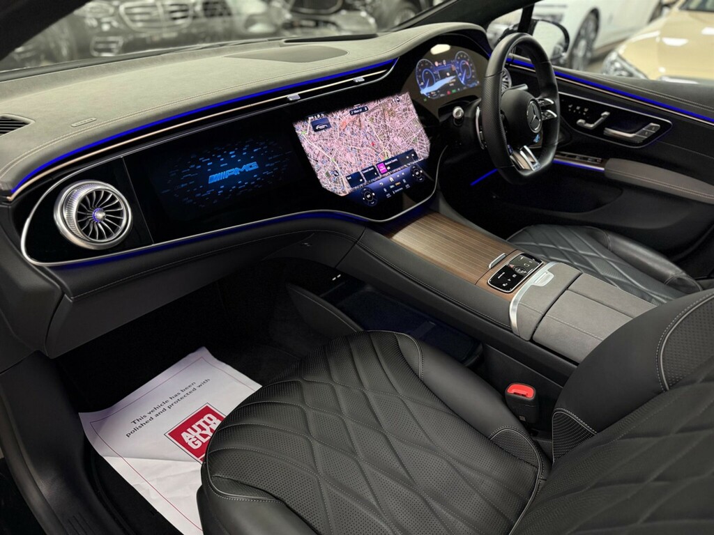 Mercedes-Benz EQS 53 108.4Kwh Amg Touring Saloon 4Matic KU24NYZ Black #2