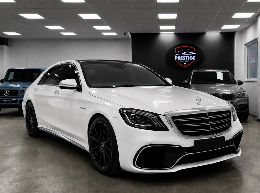 Mercedes-Benz S Class Saloon White